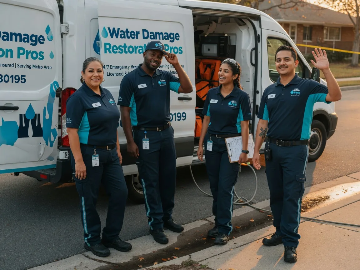 Water Damage Restoration company in Pittstown, NJ
