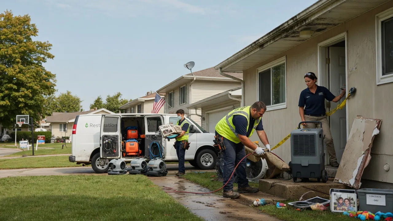 Water Damage Restoration in Pittstown, NJ near me